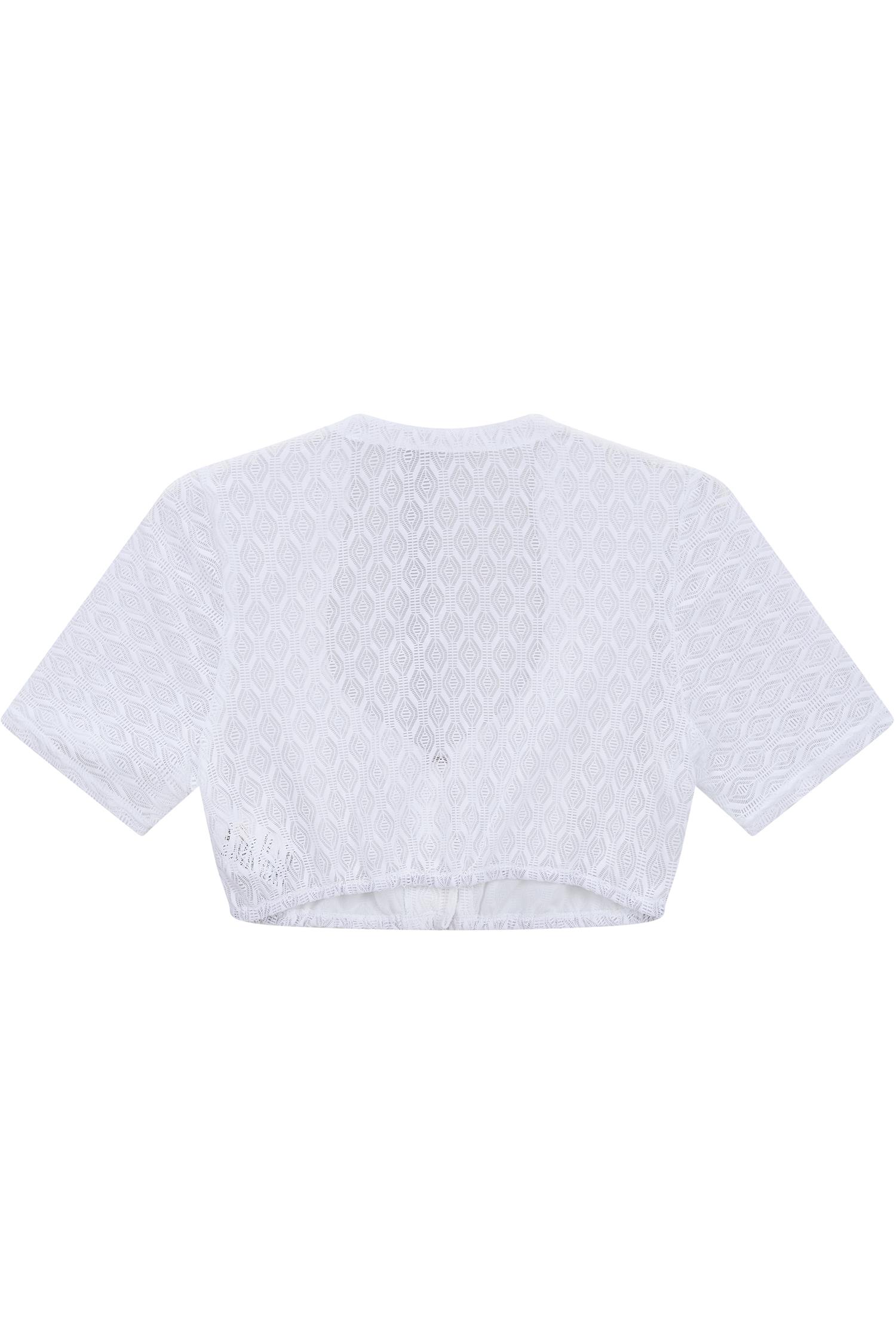 Dirndlbluse von Waldorff in Weiß